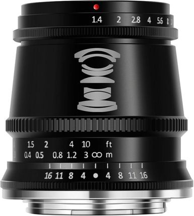 Obiektyw TTArtisan 17mm f1.4 czarny Canon M