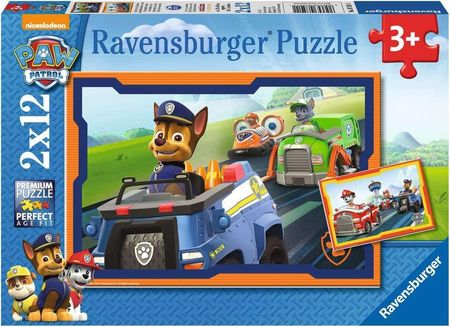 Ravensburger Puzzle Psi Patrol W Akcji 2W1