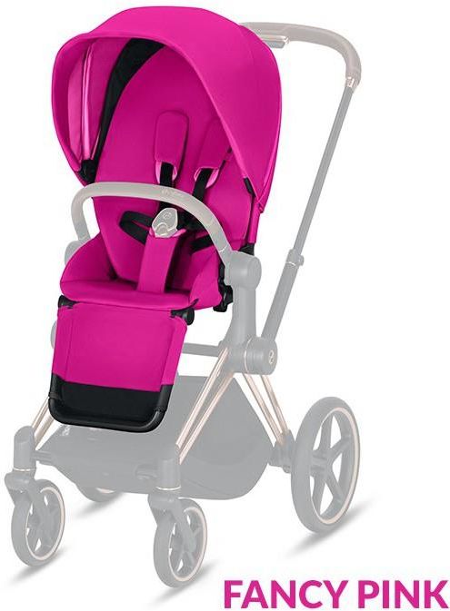 Wózek Cybex E-Priam Spring Blossom Z Napędem Elektrycznym Fancy Pink ...