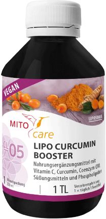 MITOcare Lipo Curcumin Booster 250ml LIPOSOMALNA KURKUMINA
