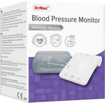 Dr.Max Blood Pressure Monitor naramienny 1 szt (8595566414177)