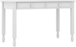 Zdjęcie Bami Eleganckie Biurko Z Szufladami Białe - Karczew