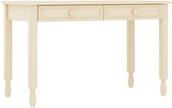 Zdjęcie Bami Eleganckie Biurko Z Szufladami Kremowe - Łask