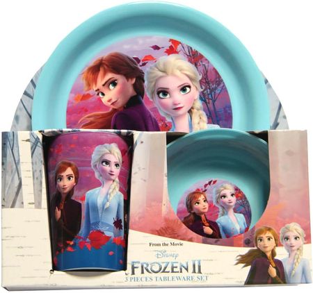 Disney Kraina Lodu Frozen Zestaw Naczyń 2 Elsa Anna