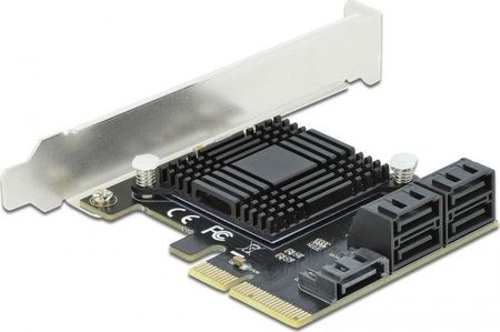Delock PCIe 3.0 x4 - 5x SATA III (90498)