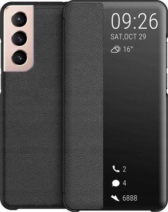 Youtab Etui Smart View Leather Samsung Galaxy S21 Fe 5G Czarny