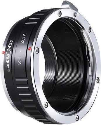 Adapter bagnetowy Canon EF [obiektyw] – Fuji FX [body] K&F Concept