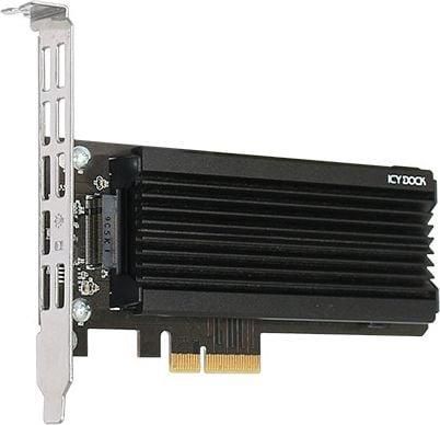 Icy Dock PCIe 3.0 x4 - M.2 PCIe NVMe EZConvert Ex Pro (MB987M2P-1B)