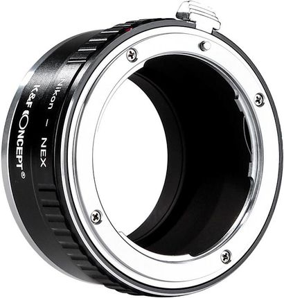 Adapter bagnetowy Nikon F [obiektyw] – Sony E-mount [body] K&F Concept II