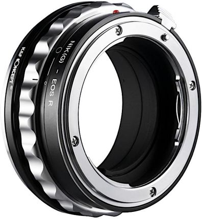 Adapter bagnetowy Nikon F-mount G [obiektyw] – Canon RF [body] K&F Concept