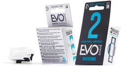 Zdjęcie Evoshave Evoshave Series 2 Wkłady Wymienne Evoshave 2szt. Wkład Z 3 Ostrzami Z Chromowanej Powłoki Teflonowej 2 Szt - Czarne