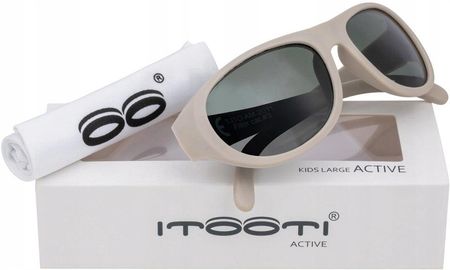 Tootiny Okulary Dla Dzieci Itooti Active L Beżowe
