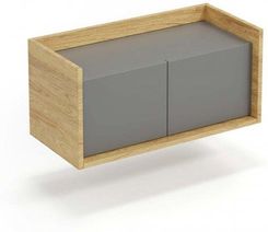 Zdjęcie Mobius Szafka Niska 2D (78x41x36 cm) Szary - Nasielsk