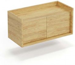 Zdjęcie Mobius Szafka Niska 2D (78x41x36 cm) Hikora Naturalna - Piaseczno