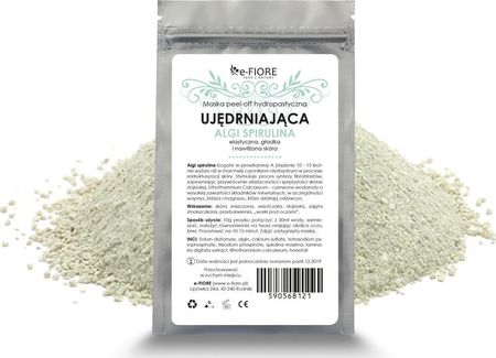 e-FIORE Maska Algowa Ujędrniająca Ze Spiruliną 30 G