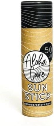 Aloha Care Krem przeciwsłoneczny mineralny do twarzy SPF 50+ Sun Stick SUNSET SESSIONS różowy