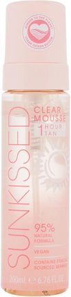 Sunkissed Clear Mousse 1 Hour Tan Samoopalacz 200ml