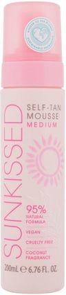 Sunkissed Self-Tan Mousse Samoopalacz 200ml Medium