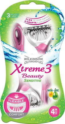 Wilkinson Maszynka do golenia Sword Xtreme 3 Beauty Sensitive 4 szt.