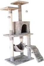 kupić Drapaki dla kotów Unizoo Drapak Stojący Domek Hamak Wieża Dla Kota 120Cm Szary