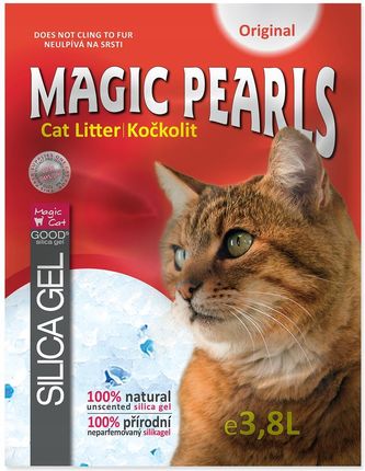 Magic Cat Pearls Original Żwirek Silikonowy Dla Kotów 3,8L