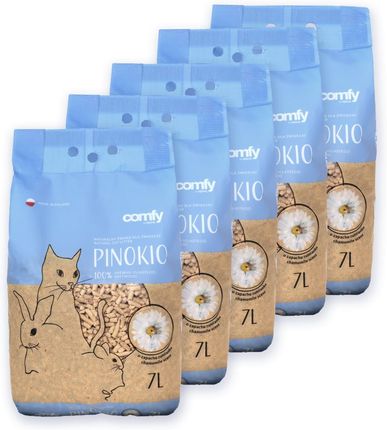 Comfy Żwir Pinokio Drewniany Rumianek 7Lx 5Szt