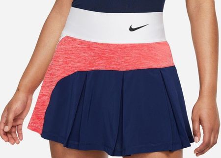 Nike Court Dri Fit Advantage Skirt Hybrid W White/Binary Blue