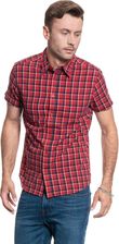 MĘSKA KOSZULA MATERIAŁOWA WRANGLER SS 1 PKT SHIRT FORMULA RED W5J11OXWO