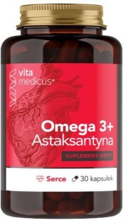 Kapsułki VitaMedicus Omega 3+ Astaksantyna 30 szt.