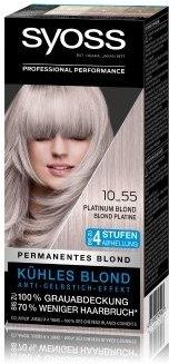 Syoss Permanentes Blond Kühles Blond Platinum Blond farba do włosów 115 ml