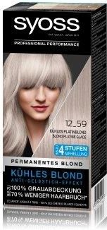Syoss Permanentes Blond Kühles Blond Kühles Platinblond farba do włosów 115 ml
