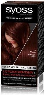 Syoss Permanente Coloration Professionelle Grauabdeckung Mahagoni farba do włosów 115 ml