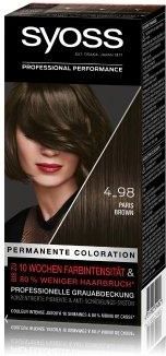 Syoss Permanente Coloration Professionelle Grauabdeckung Paris Brown farba do włosów 115 ml