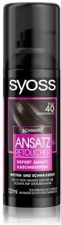 Syoss Ansatz Retoucher Sofort AnsatzKaschierspray Schwarz spray do nasady włosów 120 ml