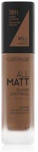 Catrice All Matt Shine Control Podkład W Płynie Nr. 072 Cool Chestnut 30 ml