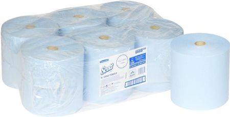 Scott Kimberly-Clark Xl Ręcznik Papierowy W Dużej Roli Makulatura 354M Niebieski