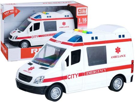 Jokomisiada Auto Karetka Ambulans Dźwięk Światło Syrena ZA3398
