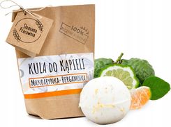 Zdjęcie Kula Do Kąpieli Słomiana Pracownia Mandarynka-Bergamotka 70 g - Legnica