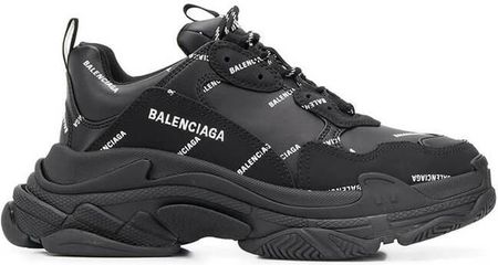 BALENCIAGA TRIPLE Sスニーカー 41 ALLOVER LOGO Balenciaga Allover Logo Triple S Sneakers - Ceny i opinie