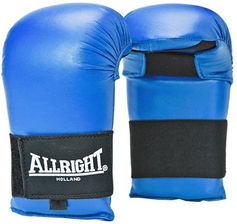 Zdjęcie Allright Rękawice Przyrządowe Do Karate Pu Niebieska - Śrem