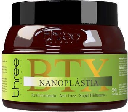 Three Therapy Nanoplastia Botox BTX kuracja do prostowania włosów cienkich i rozjaśnianych 500 ml
