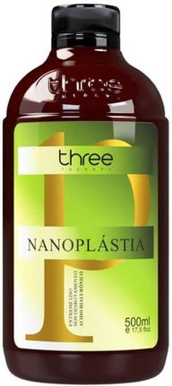 Three Therapy Nanoplastia kuracja do prostowania włosów bez formaldehydu 500 ml