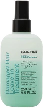 Solfine Care Damaged Hair regenerująca kuracja dwufazowa bez spłukiwania 250ml