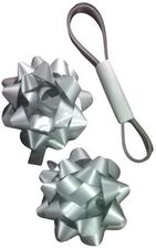 Zdjęcie Kastel Greetings Zestaw Do Pakowania Prezentów 2 Rozetki+Wstążka Srebrny Książki - Grodzisk Wielkopolski