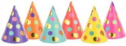 Zdjęcie Partydeco Czapeczki Imprezowe W Kropki 6Szt - Luboń