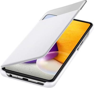 Samsung Smart S View Wallet Cover do Galaxy A72 Biały (EF-EA725PWEGEW)