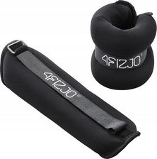 Zdjęcie 4FIZJO Obciążniki Na Ręce I Nogi 2x2kg Czarne - Suchań