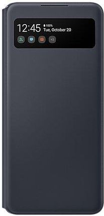 Samsung S View Wallet Cover do Galaxy A42 5G Czarny (EF-EA426PBEGEW)