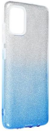 Futerał Forcell SHINING do SAMSUNG Galaxy A52 5G / A52 LTE ( 4G ) transparent/niebieski
