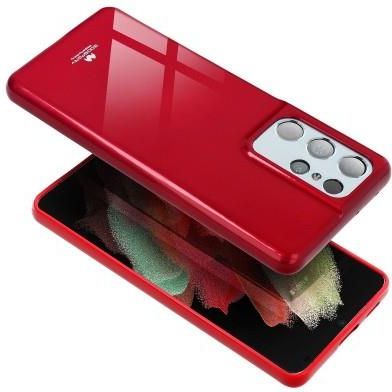 Futerał Jelly Mercury do Samsung A12 czerwony